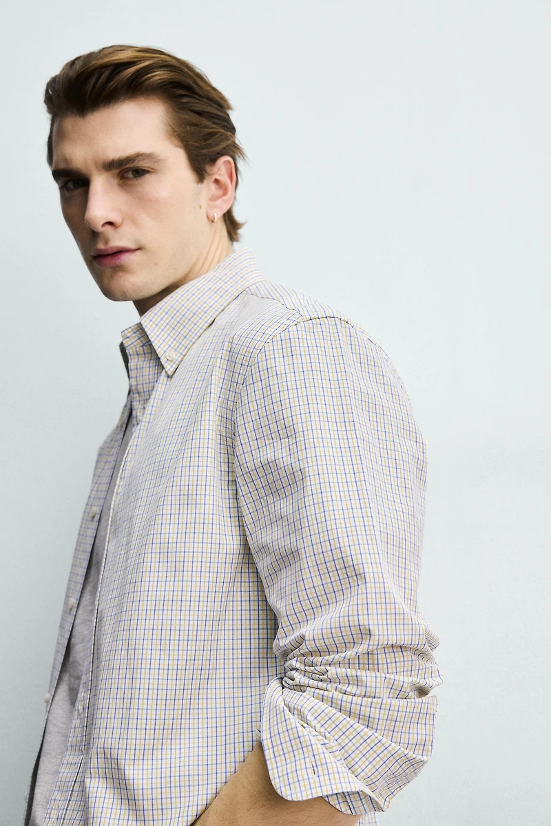 CHEMISE REGULAR FIT COTON
