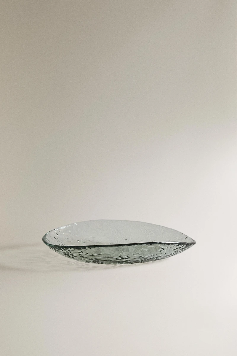 PETIT BOL EN VERRE FLEURI