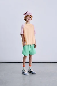 COLOR BLOCK SHORTS