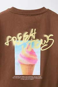 PHOTOGRAPH PRINT T-SHIRT