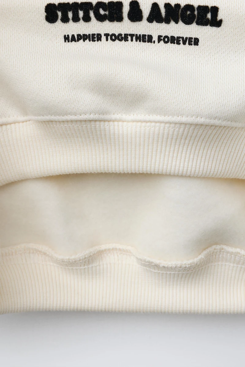 ENSEMBLE SWEAT-SHIRT ET LEGGING CÔTELÉS LILO & STITCH © DISNEY