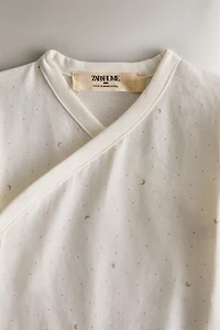 SET OF CHILDREN'S MOON BODYSUITS