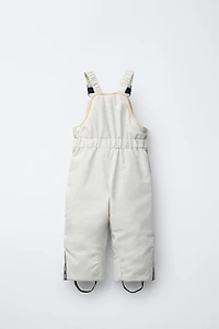 COLOR BLOCK WATER-RESISTANT AND WINDPROOF OVERALLS