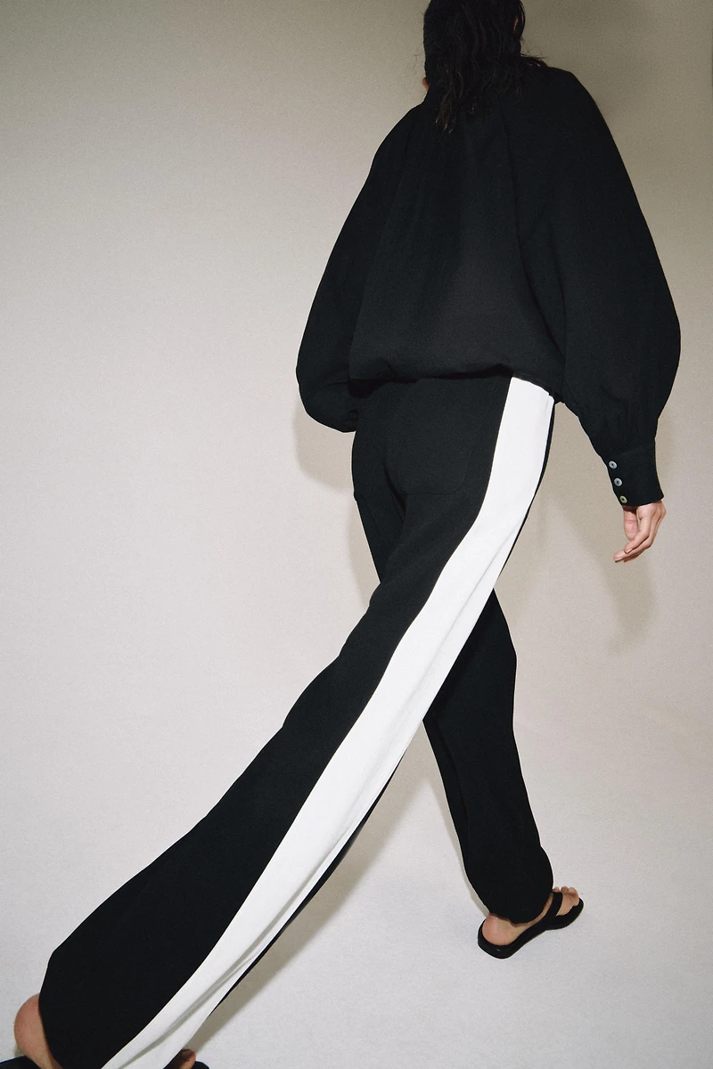 ZW COLLECTION SIDE STRIPE PANTS