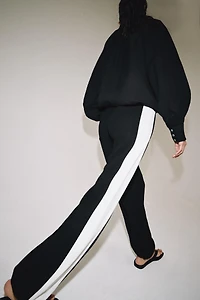 ZW COLLECTION SIDE STRIPE PANTS