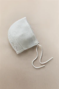 CASHMERE BABY BONNET
