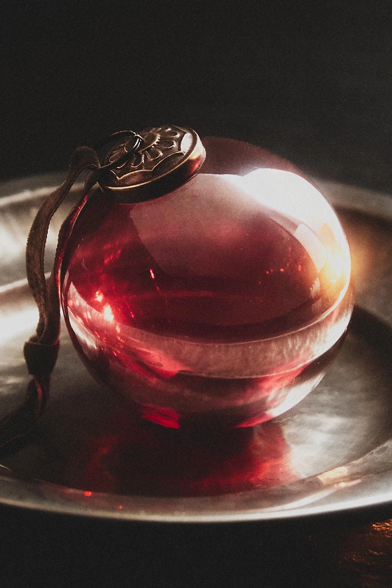 TRANSPARENT BALL CHRISTMAS TREE DECORATION