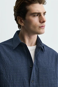 REGULAR FIT PLAID POLO SHIRT
