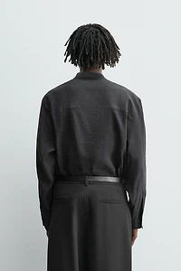FLOWY POLO SHIRT