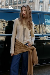 WOOL AND ALPACA SWEATER