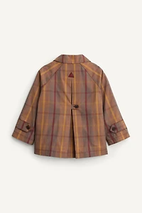 LIMITED EDITION PLAID WAXED COAT