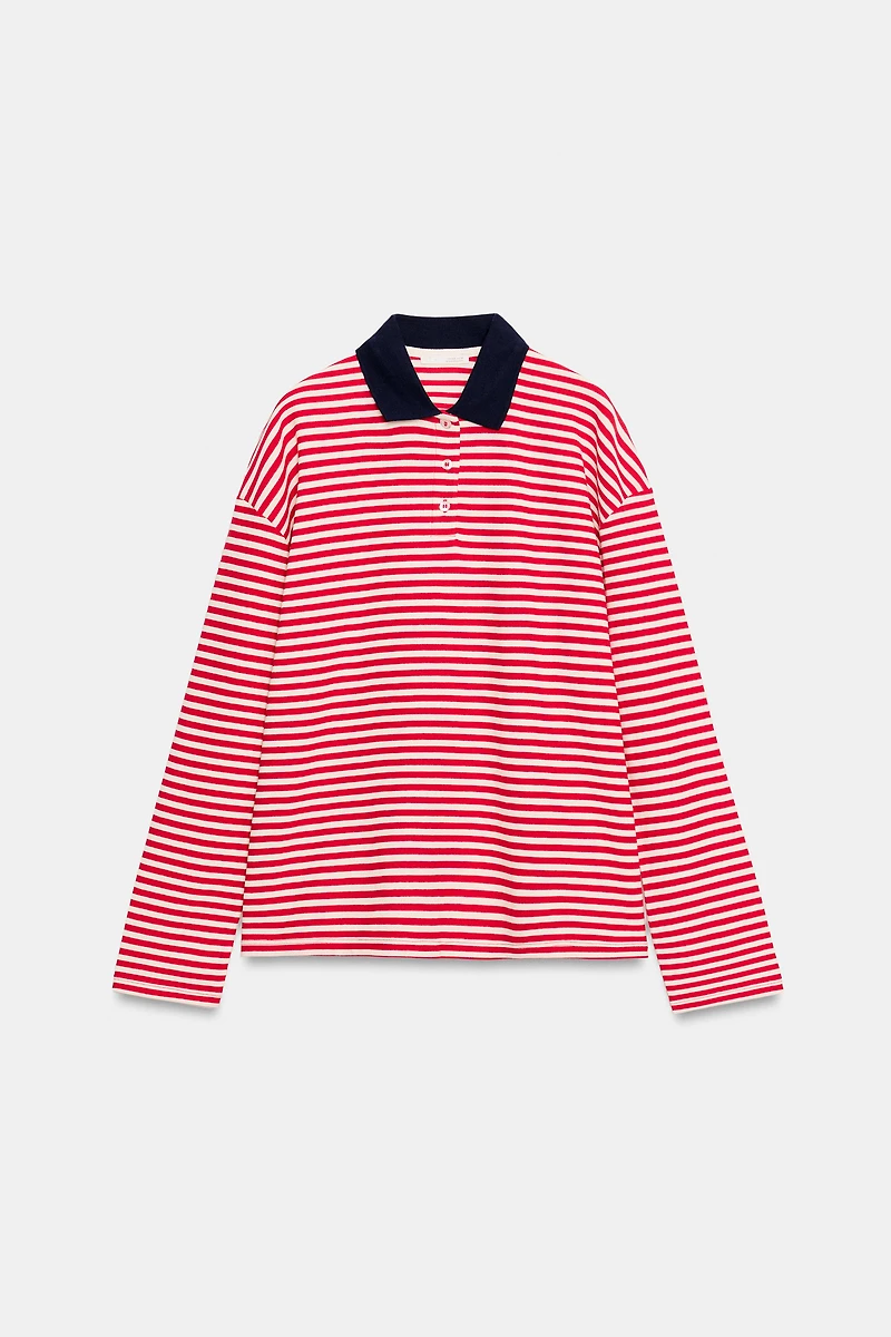 STRIPED POLO SHIRT
