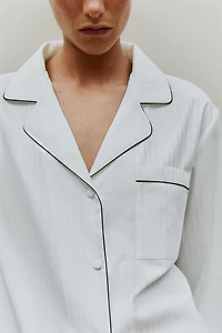 STRIPED JACQUARD SHIRT
