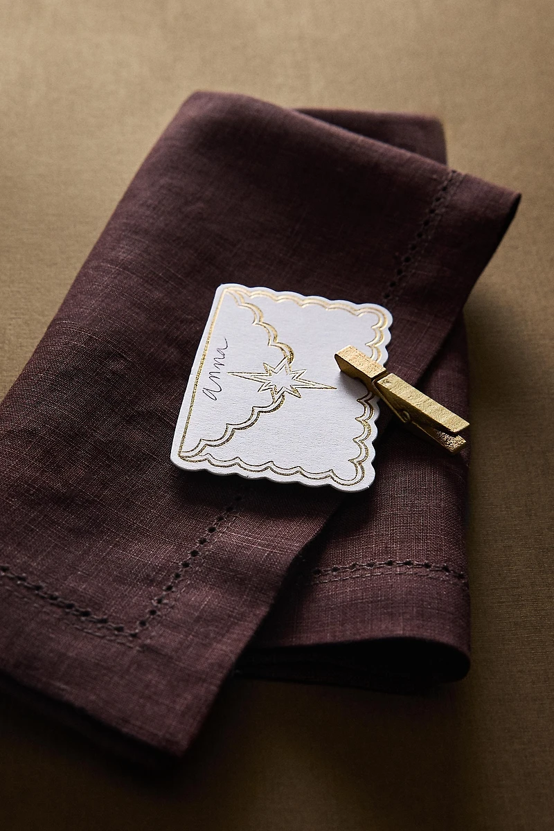 LOT MARQUE-PLACES POCHETTE NOËL (LOT DE 12)