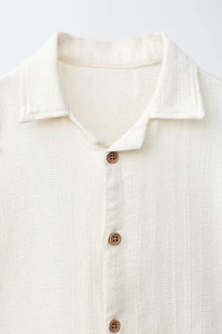 CHEMISE TEXTURÉE
