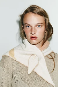 PRINTED KNIT BANDANA