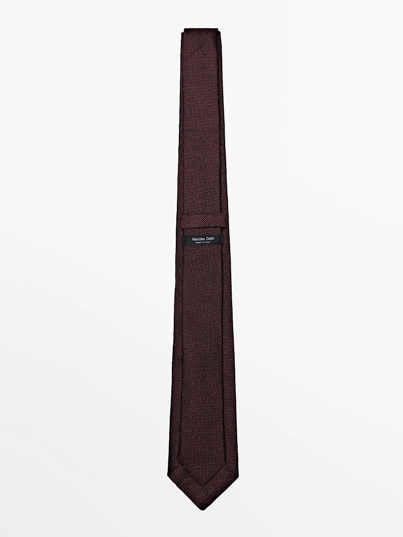 100% silk tie