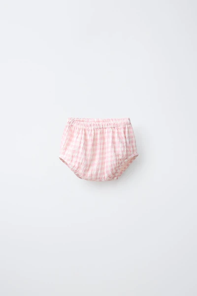 GINGHAM LABEL UNDERWEAR