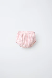 GINGHAM LABEL UNDERWEAR