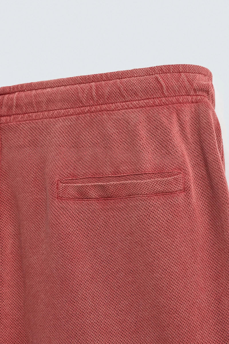 VARSITY OPEN WEAVE SHORTS