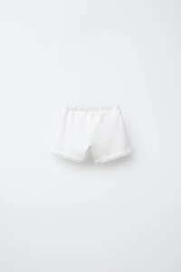 PLAIN COMBINATION BERMUDA SHORTS