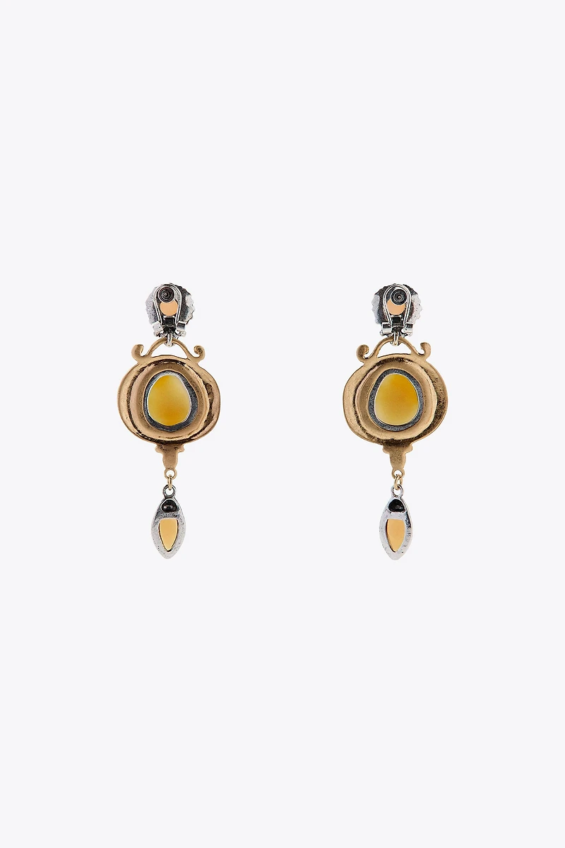 STONE EARRINGS