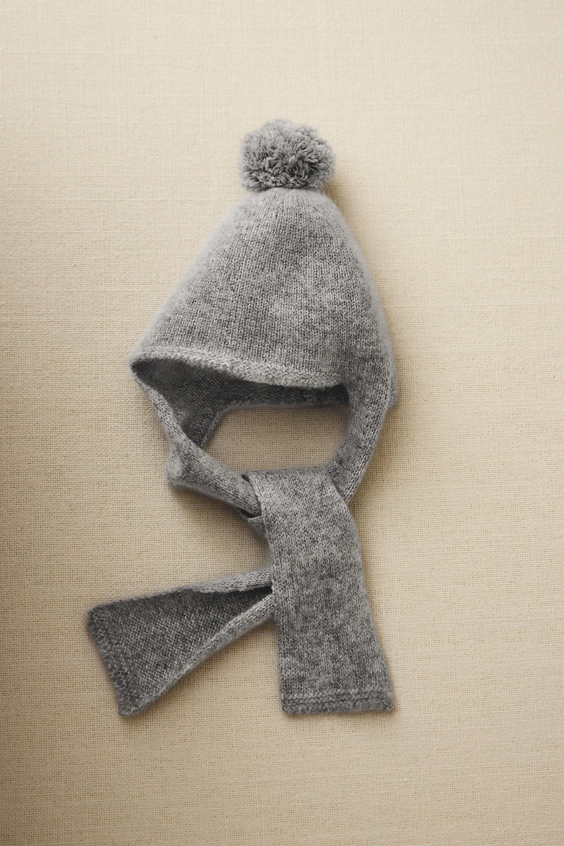 CASHMERE SCARF HAT