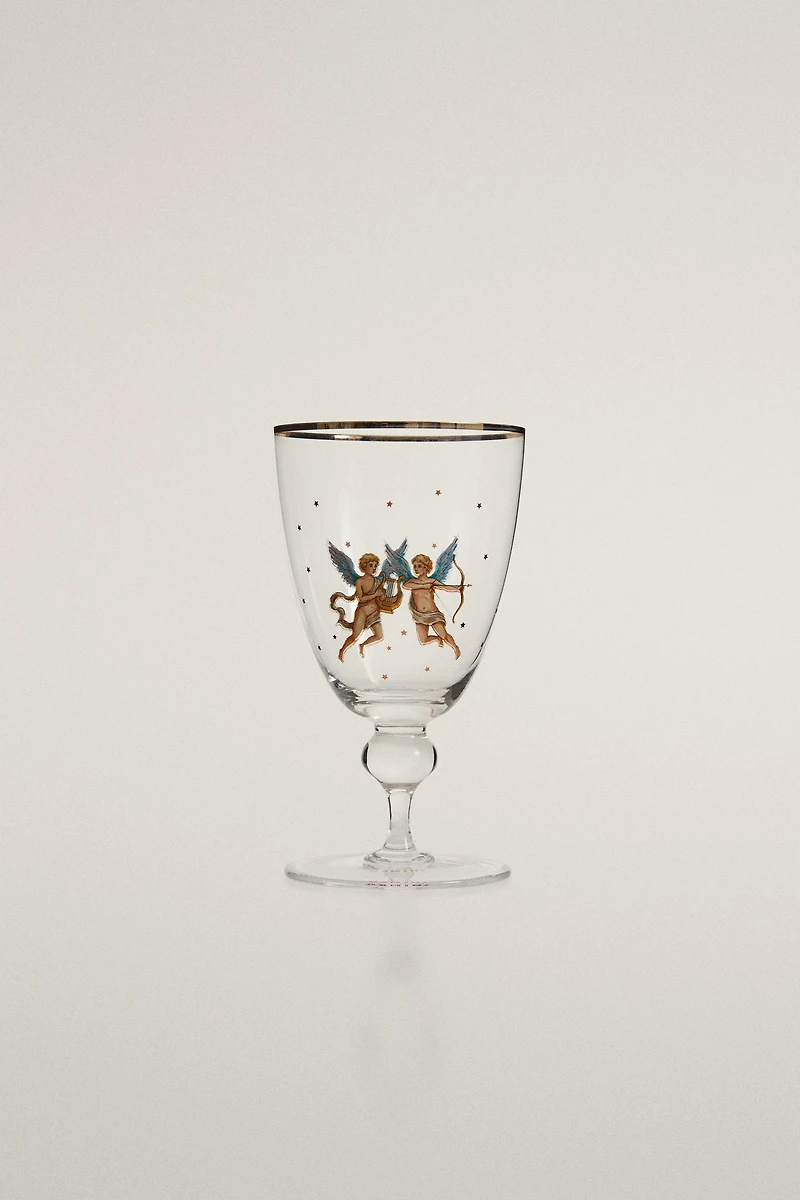 GEMINI ZODIAC GLASS | MARISA BERENSON