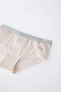 6-14 ANS/ LOT DE SIX CULOTTES À RAYURES
