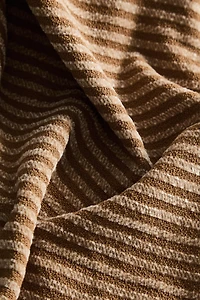 PLAID CHENILLE RAYURES