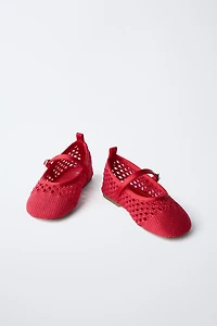 CUTOUT BALLET FLATS