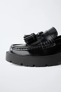 TASSELED LOAFERS