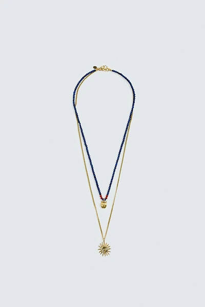 LOT DE 2 COLLIERS ASSORTIS