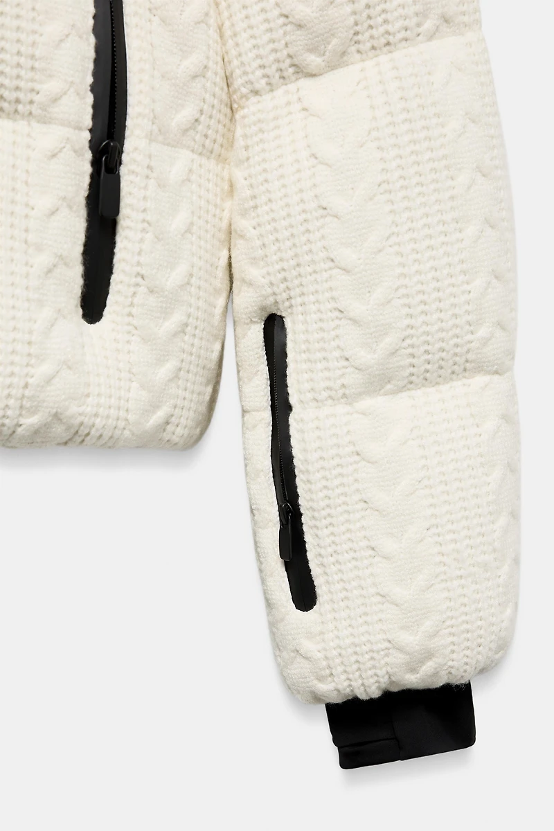 DOUDOUNE EN PEAU DE MOUTON HEIQ XREFLEX™ RECCO® TECHNOLOGY COLLECTION SKI