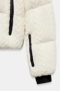 DOUDOUNE EN PEAU DE MOUTON HEIQ XREFLEX™ RECCO® TECHNOLOGY COLLECTION SKI