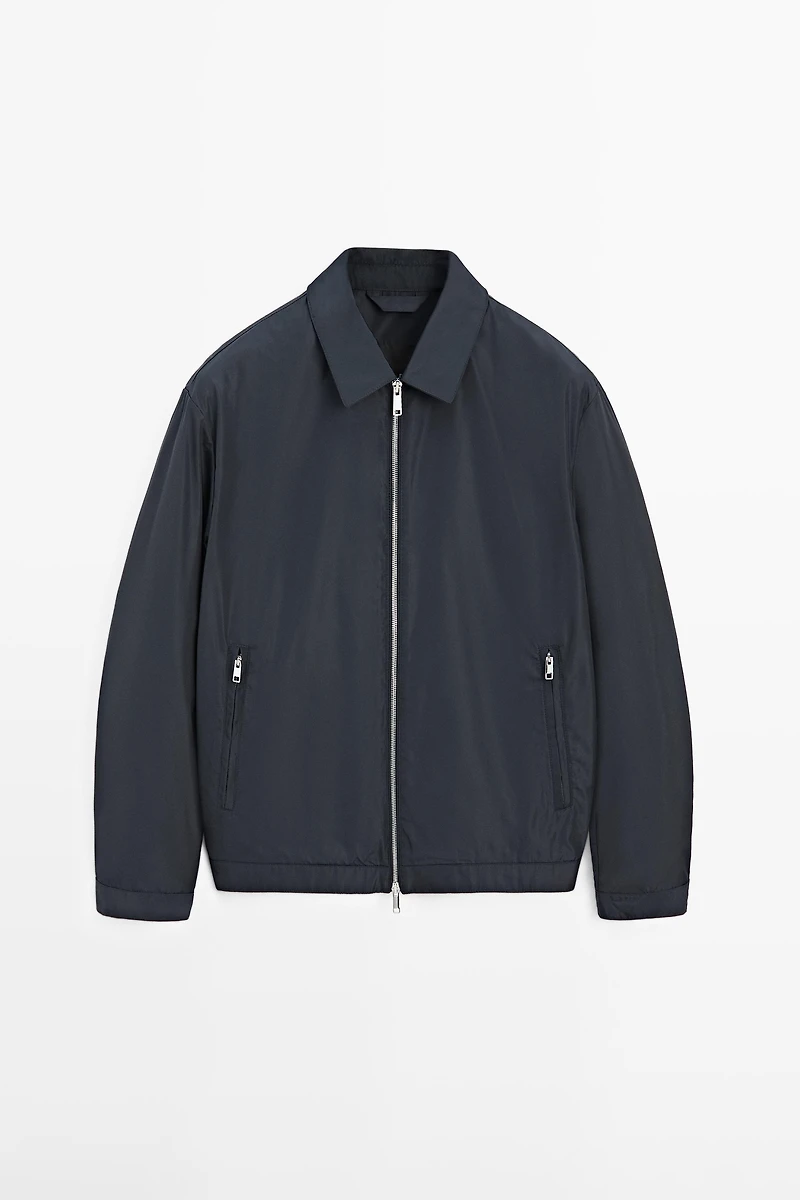 Veste courte en tissu technique