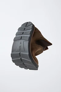 BOTTES EN CUIR TENDANCE