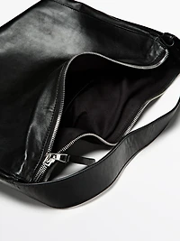nappa leather shoulder bag