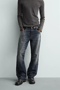 STRUCTURED FLARE FIT JEANS