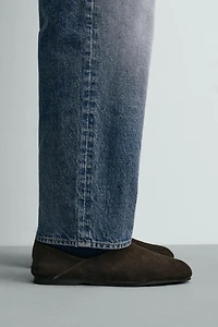 CHAUSSURES EN CUIR SEMELLE VIBRAM® AARON LEVINE X ZARA