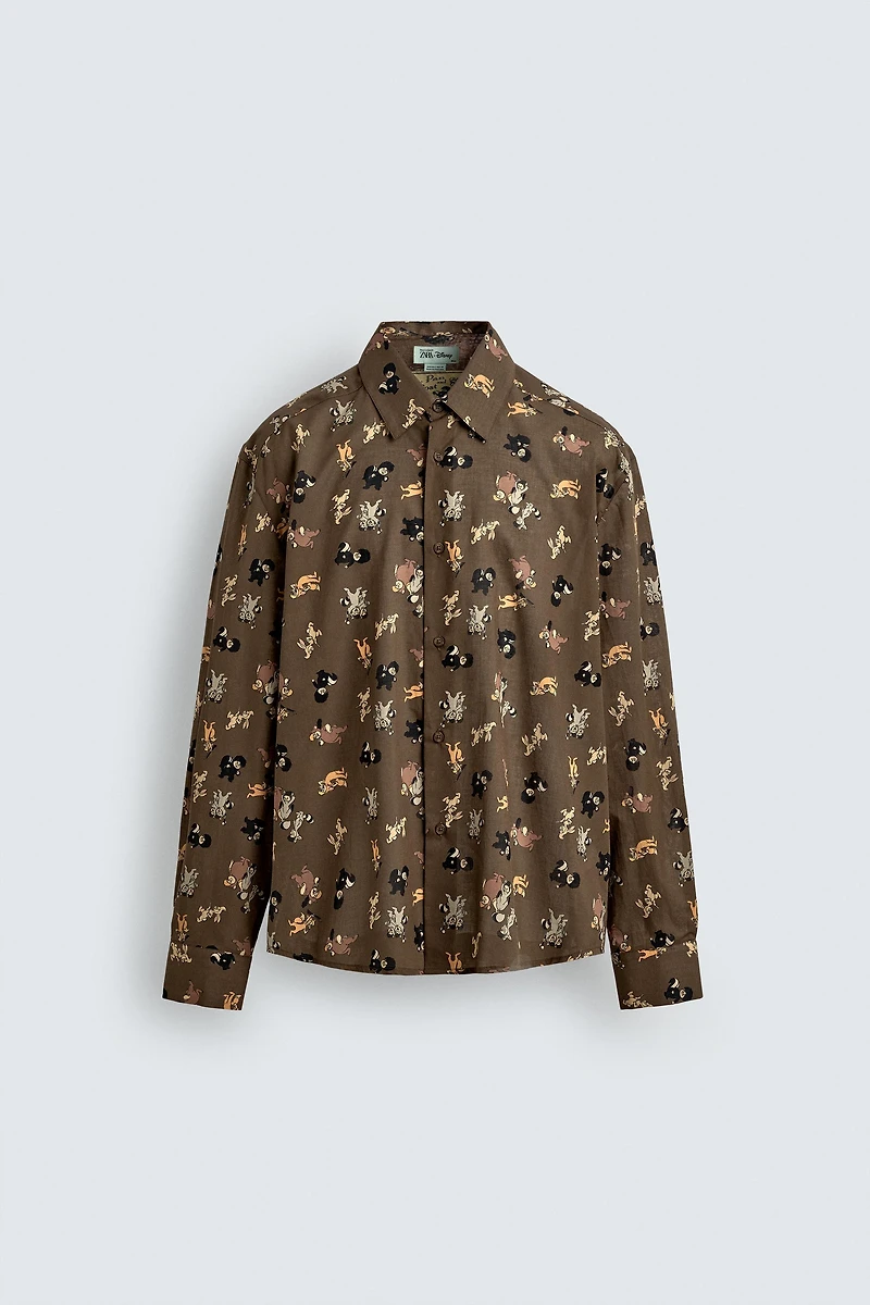 CHEMISE LES ENFANTS PERDUS PETER PAN HARRY LAMBERT FOR ZARA X DISNEY