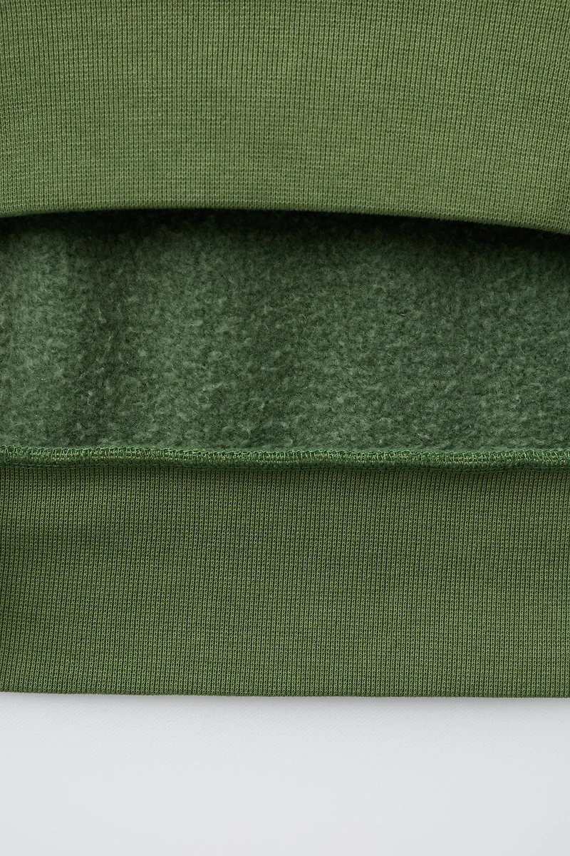 ENSEMBLE SWEAT-SHIRT ET PANTALON DE JOGGING TEINT EN PIÈCE