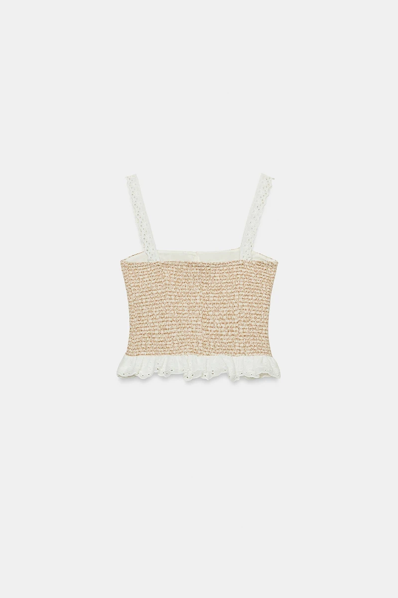 COMBINATION TEXTURED TOP