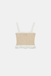 COMBINATION TEXTURED TOP