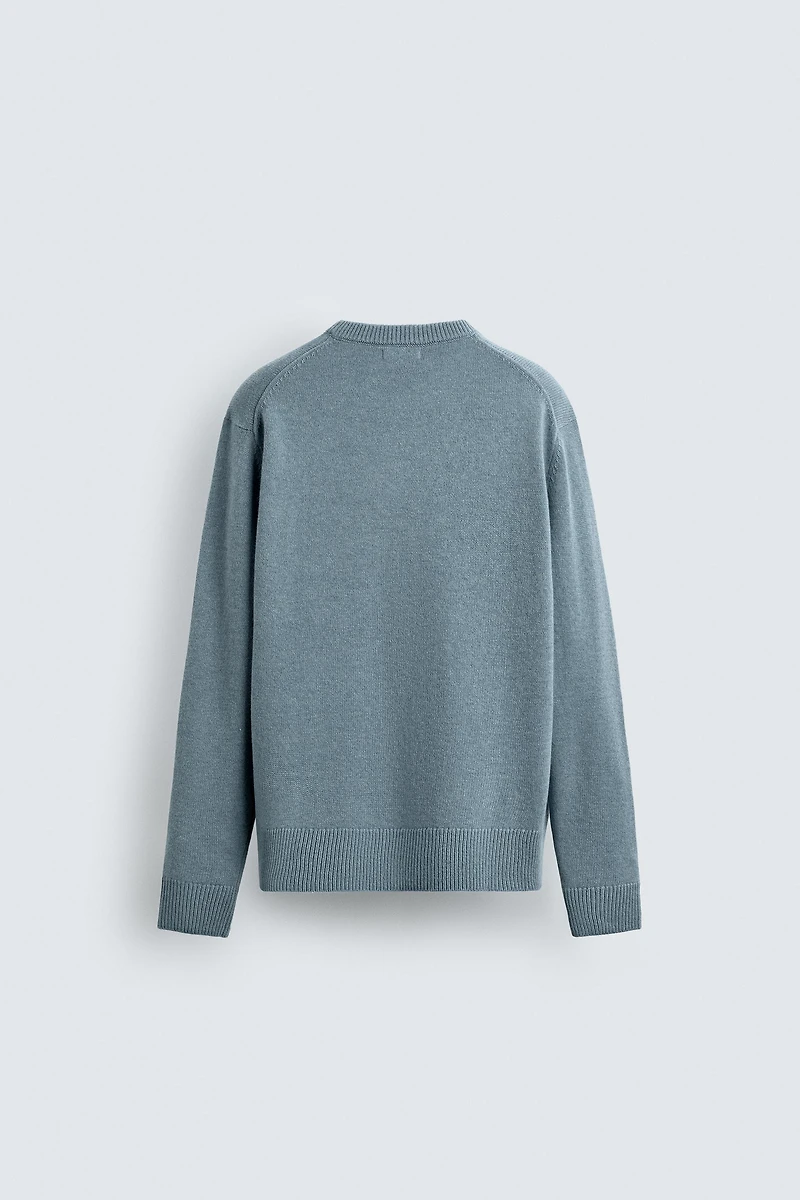 REGULAR FIT WOOL BLEND JUMPER