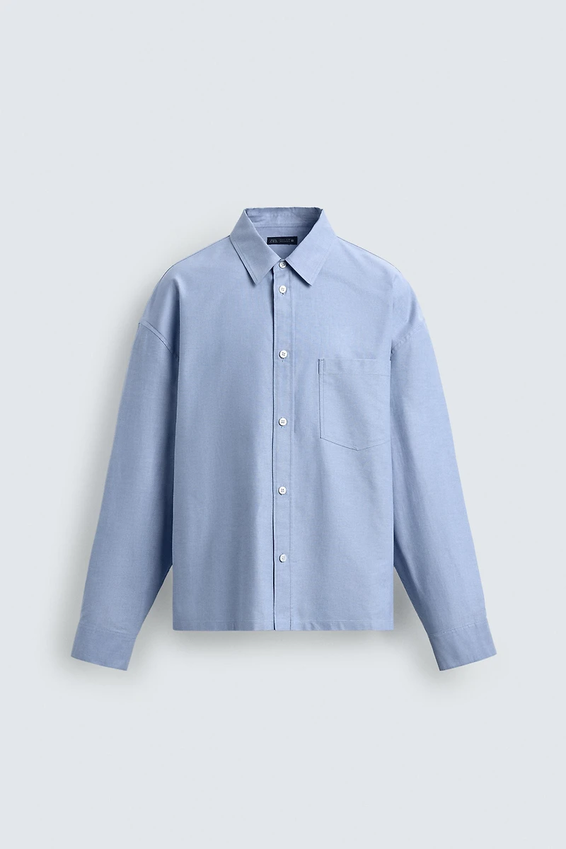 CHEMISE OXFORD COUPE BOXY