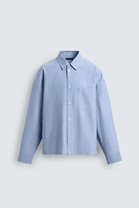 CHEMISE OXFORD COUPE BOXY