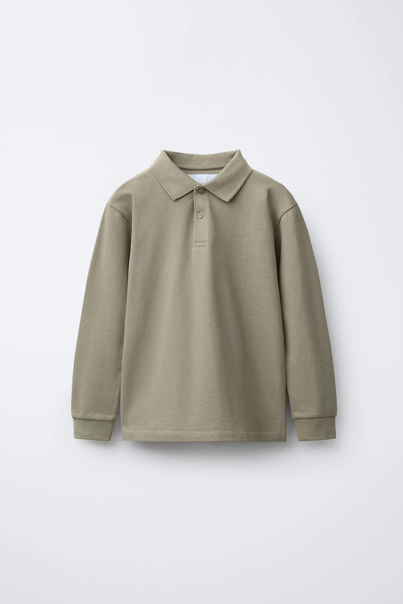 BASIC PIQUÉ POLO SHIRT