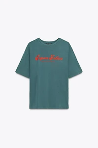 TEXT PRINT T-SHIRT