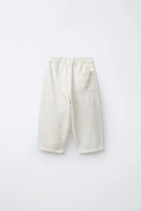 FLOWY TWILL PANTS
